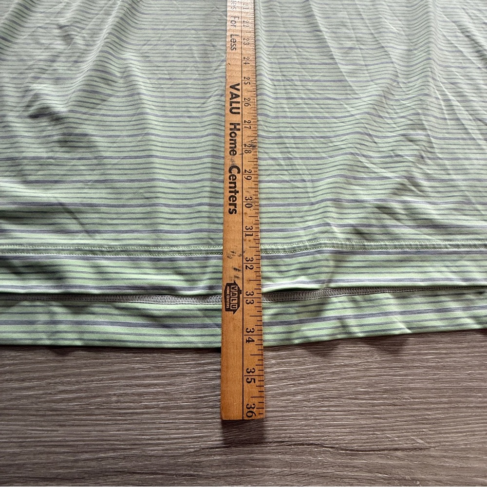 FootJoy Green and Purple Striped Performance Polo Shirt XXL - Picture 8 of 8